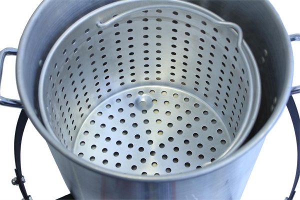 krabbekoker innergryte med hull
