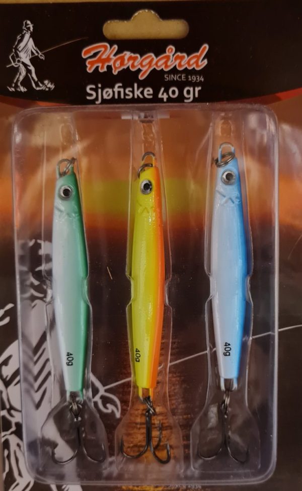 Hørgård 3pk sjøfiske 40g