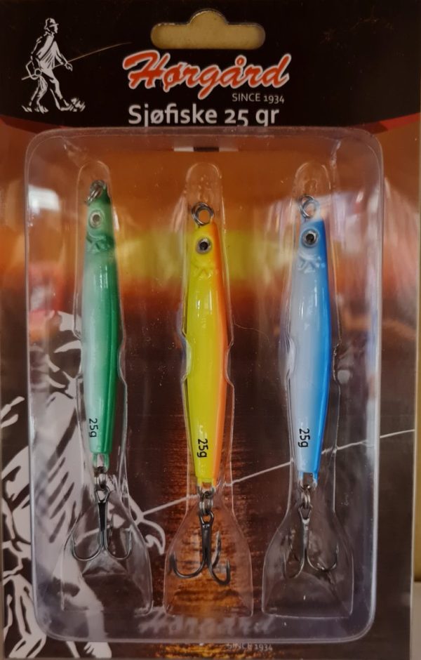 Hørgård 3pk sjøfiske 25g