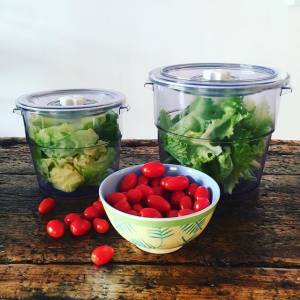 vakuumpakket salat i vakuumbokser