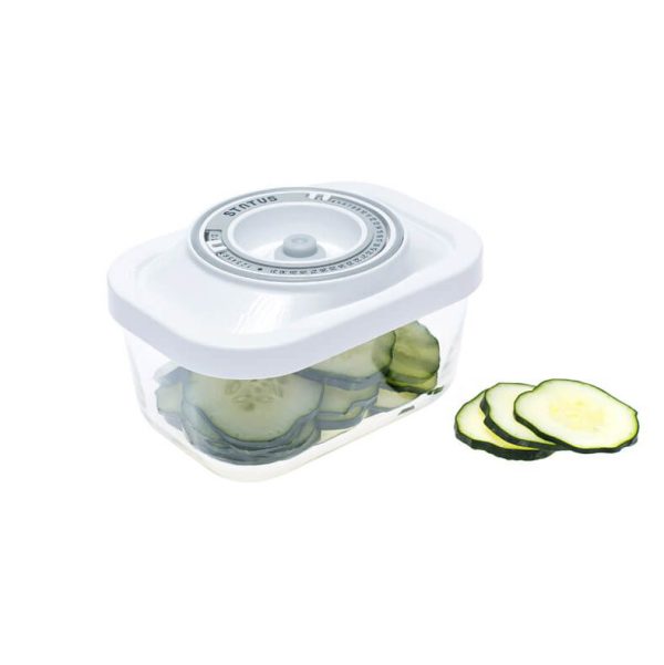Vakuumbeholder i Glass 0.5 Liter (Ildfastform)
