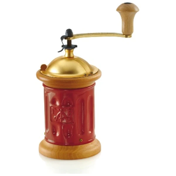Tre Spade Kaffekvern Manuel Model 13 Rød