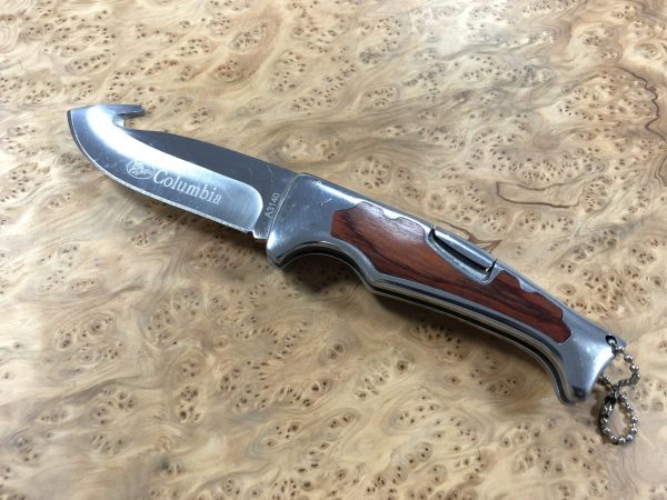 Foldekniv Stål 440C Blad 90x3mm Skaft 112mm
