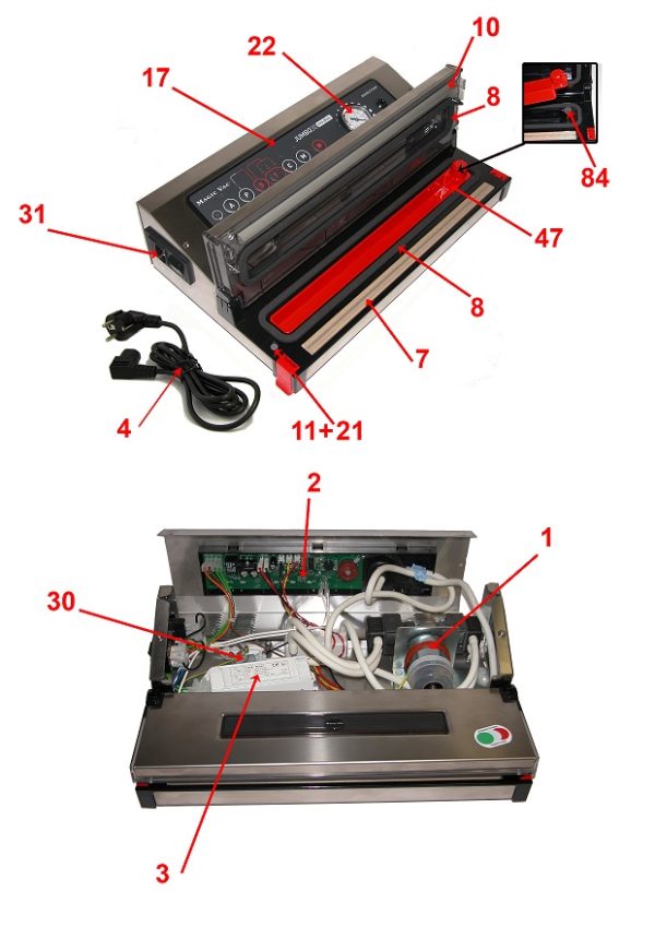 Varmebestandig tape sveiselist Jumbo30 Evo Plus og Premium