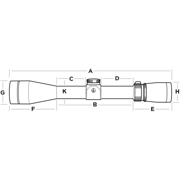 Leupold VX-Freedom 3-9x33 (1 inch) EFR Rimfire/Airgun Fine Duplex - Bilde 3