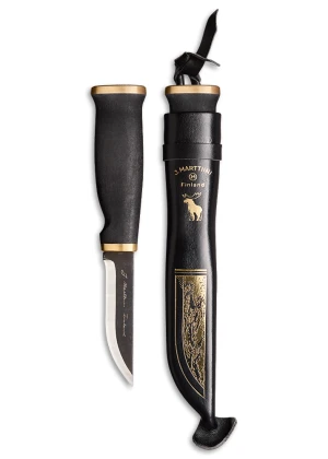 Marttiini Moose Black in wooden box