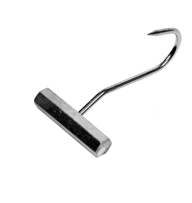 Krok rustfritt stål med aliminium håndtak